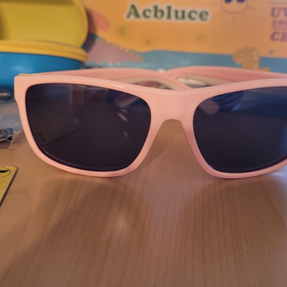 Kids Polarized Sunglasses TPEE Unbreakable Frame Sport baseball Softball Travel - Picture 2 of 7